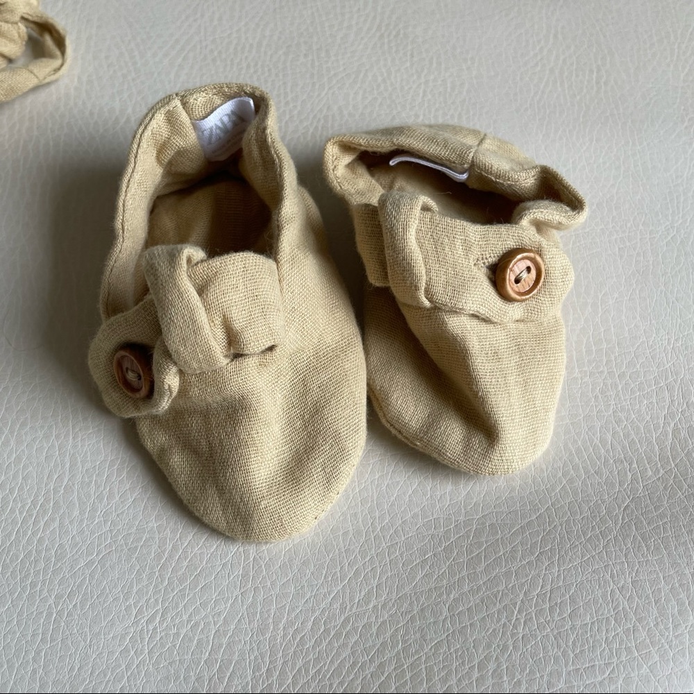 Zara Baby Cotton Booties 0-12months - Picture 5 of 14